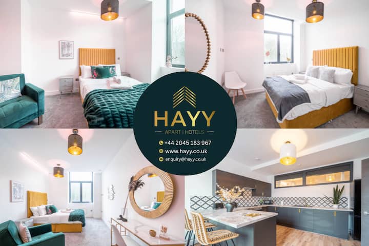 Hayy Stylish 3br Suite | Hd3 - Huddersfield
