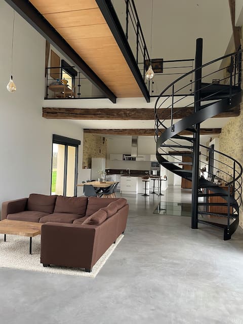House renovated in old barn