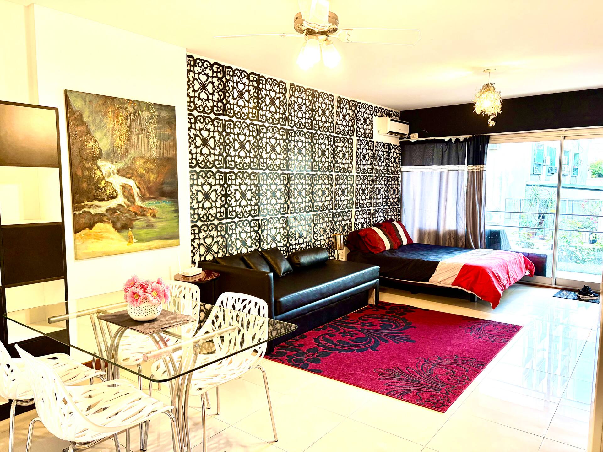 Apartamento de 1 quarto em Palermo, ao lado da Plaza Italia