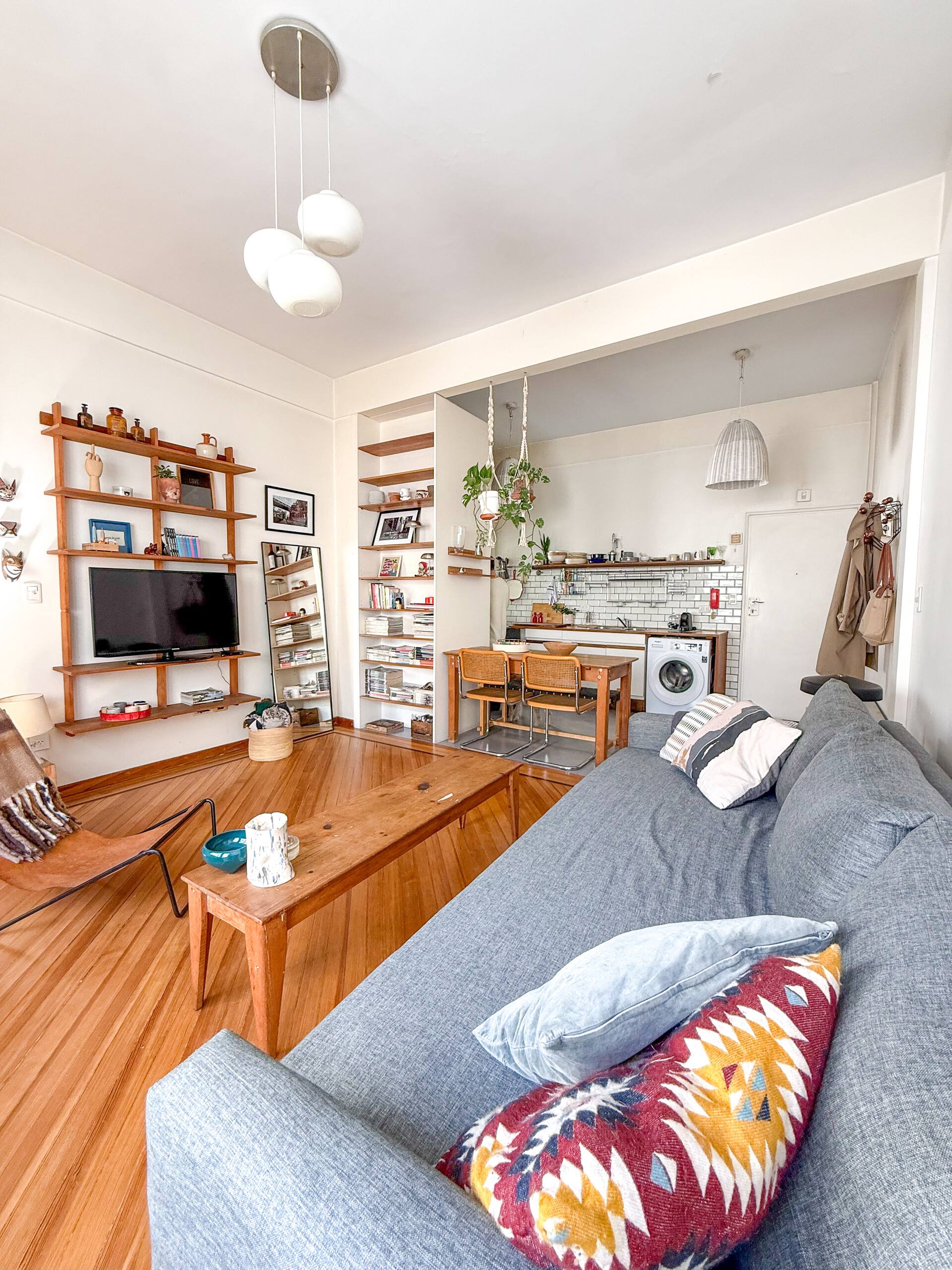 Apartamento de dois dormitórios em Chacarita