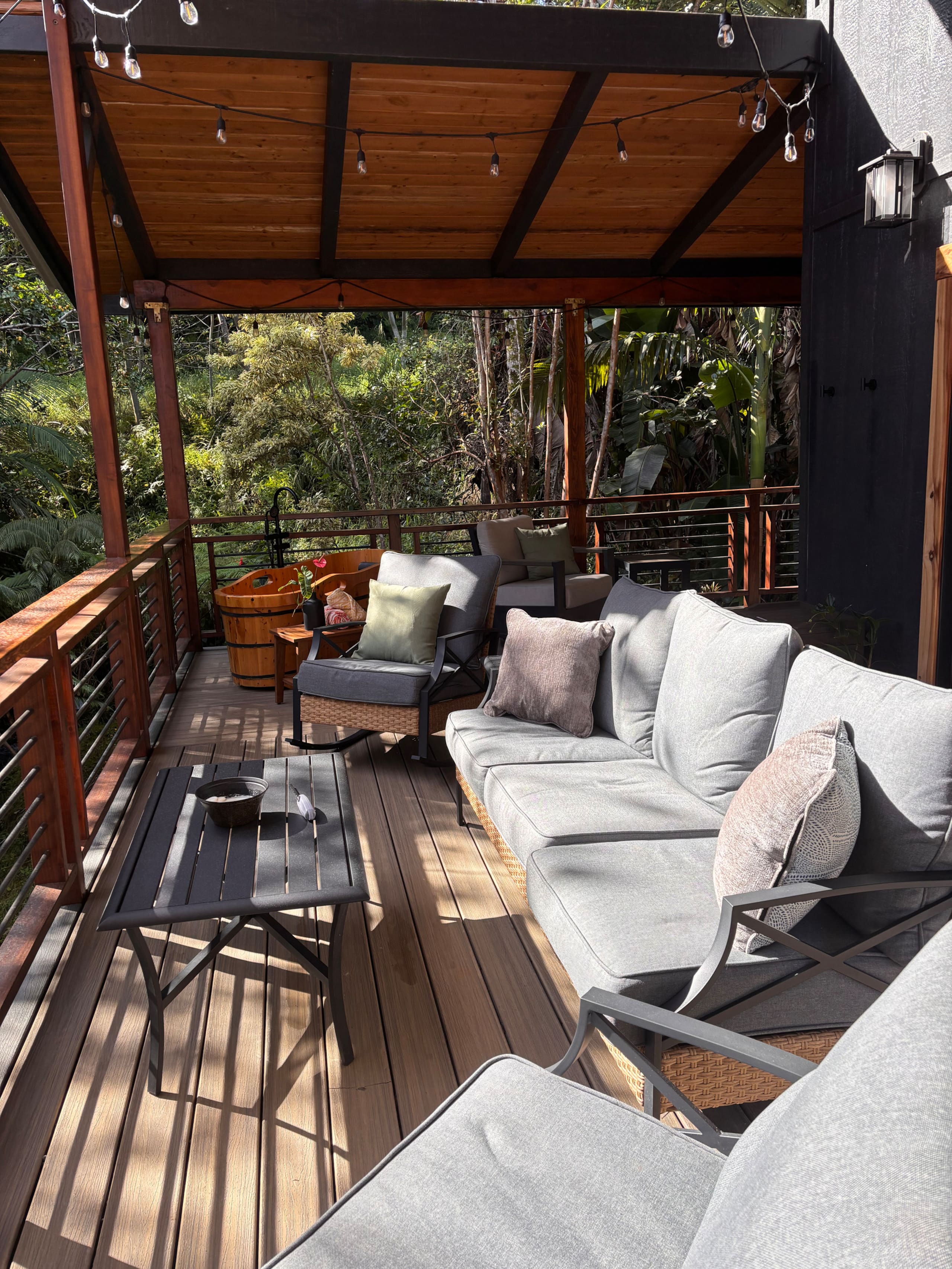 Private Waterfall Escape | Furo Tub/Outdoor Shower - Image 9