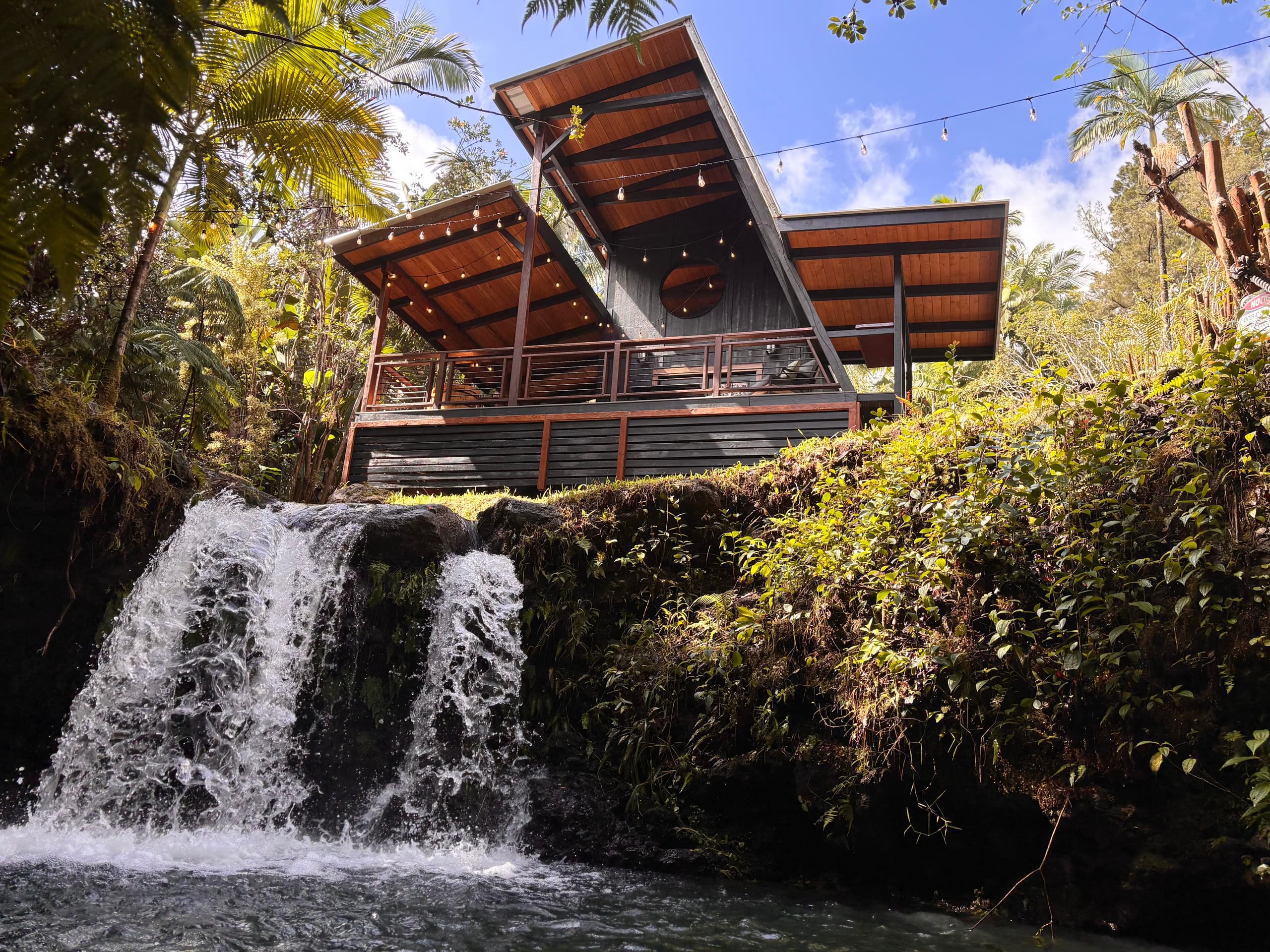 Private Waterfall Escape | Furo Tub/Outdoor Shower - Image 1