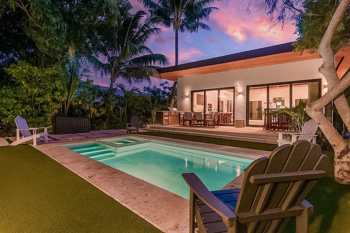 Luxury Miami Oasis Heated Pool & Bbq W/ Guesthouse - Miami