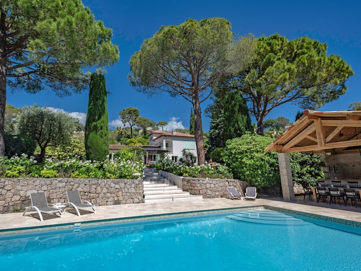 Villa De Luxe Avec Piscine Privée Et Poolhouse - Mougins