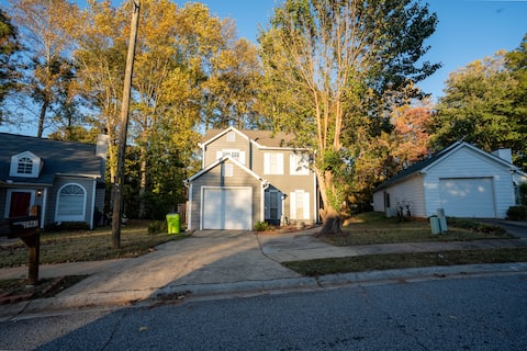 Cozy three bedroom and two bathroom home.
