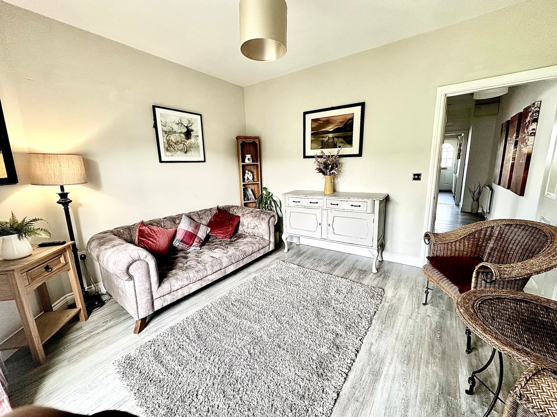 Newcastle Pet friendly 1 bed drive garden 10m city