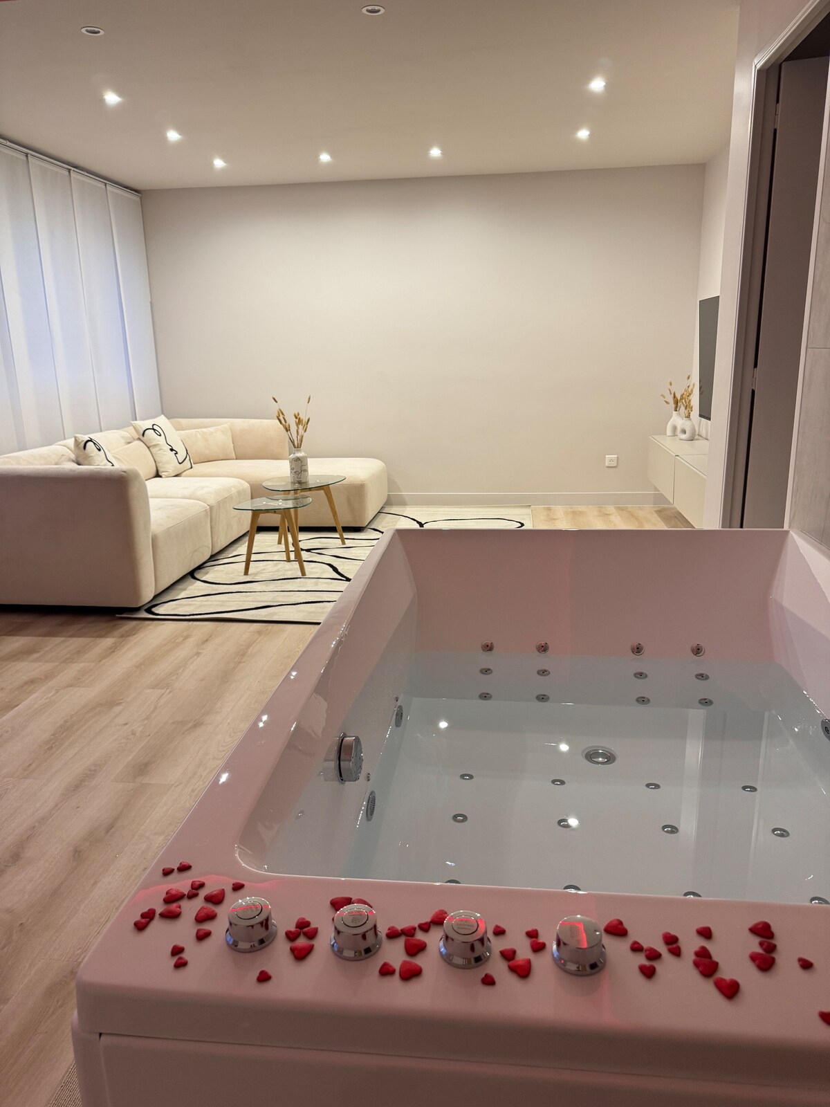 Successful Airbnb property: Elegant apartment with Jacuzzi Spa 60 m2 in Cronenbourg