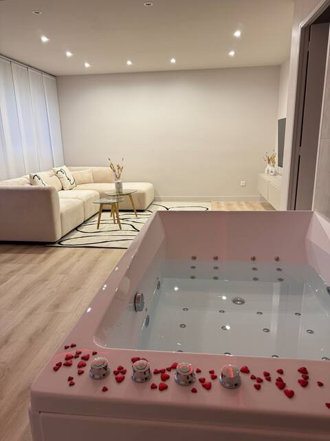 Successful Airbnb property: Elegant apartment with Jacuzzi Spa 60 m2 in Strasbourg
