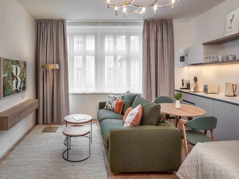 Successful Airbnb property: Stylish Studio in Old Town - The Botanist in Praha 1