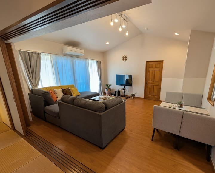 Olive:a Cozy Single-story House Near The Sea - 沖縄市