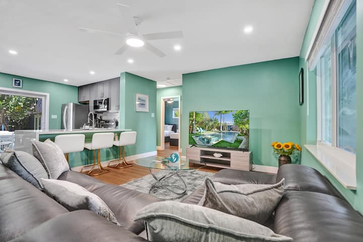 Central Tropical Oasis W/ Heated Pool & Tiki Hut - Pompano Beach, FL