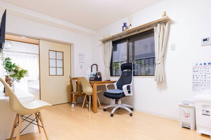 New Open 新所泽站步行3分钟/28 平米 Idk/ Wifi-st0112 - 所沢市