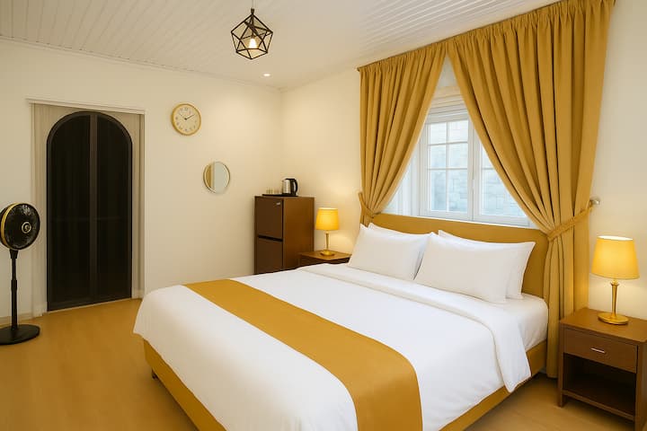 Bedroom 2 with modern décor