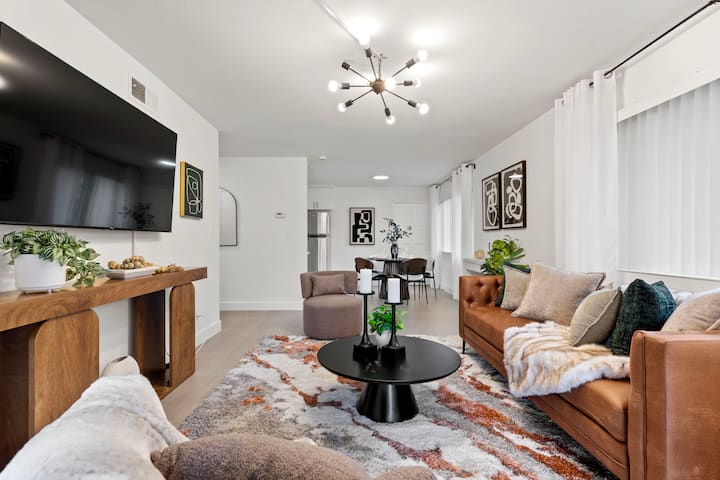 Walk To Stanford&calave 2b1ba King Bed Central Apt - Atherton, CA
