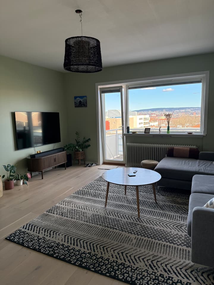 Romslig Leilighet På Lindern. Hjemmekoselig. - Oslo