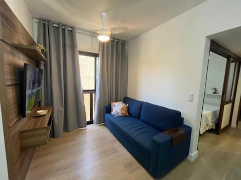 Top Airbnb: Apartment 2 bedrooms, parking, pool, J. Paulista, near Ibirapuera em Jardim Paulista