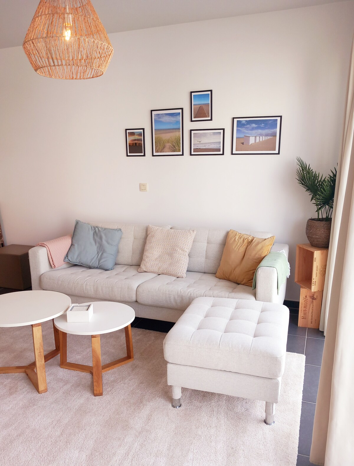 Successful Airbnb property: cozy 2 room apartment - quiet - close to the sea in Koksijde