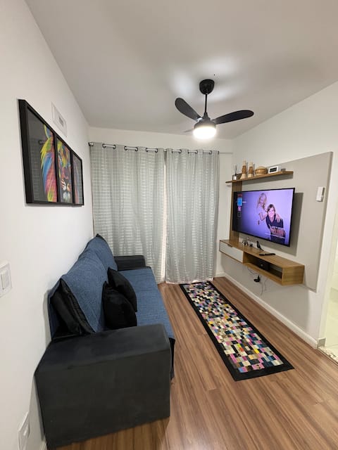 Anúncio popular: New and equipped apartment! 2 bedrooms with air conditioning and 1 garage em Maringá