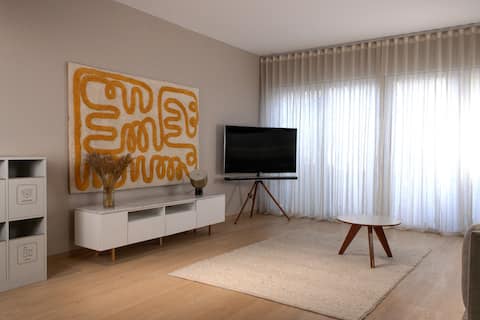 Popular Airbnb listing: Modern Japandi retreat in Stockholm in Huddinge