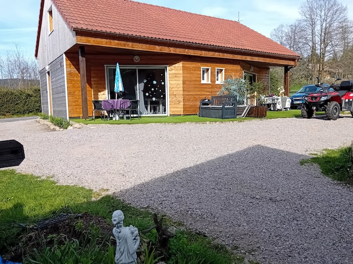 Chalet Lololange Bordure De Forêt, Rivière Et Spa - Gérardmer