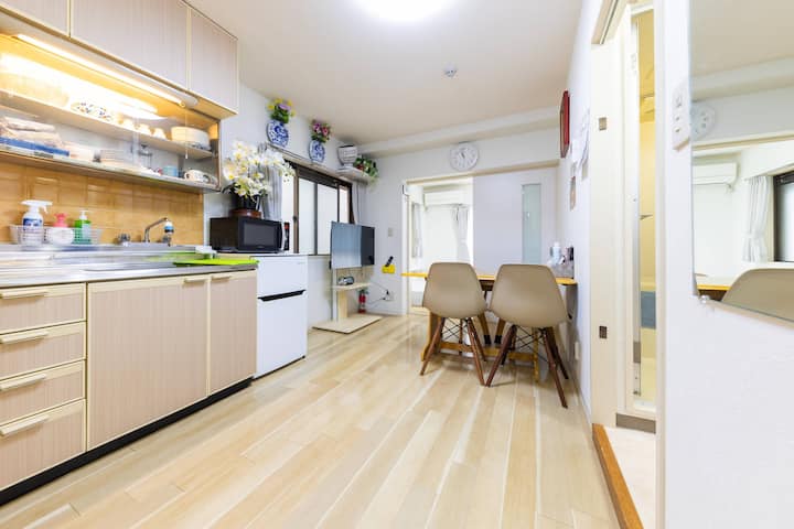 New Open 新所泽 站步行3分钟/1dk/干湿分离/ Wifi-st0113 - 所沢市