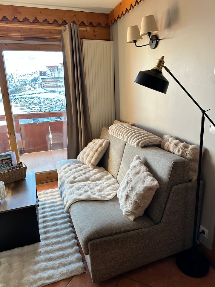 La Plagne 35 M² 4/6 Personnes, Ski Au Pieds. - Rue du Télémétro