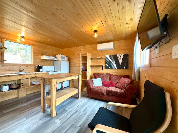 Mini-chalet Avec Spa à Pohénégamook Un Pur Bonheur - Quebec