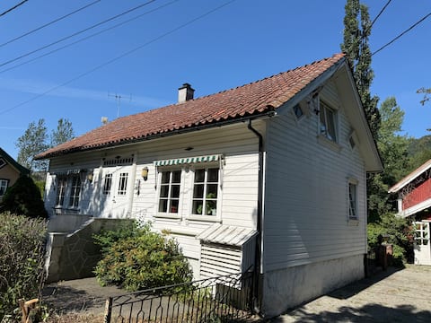 The main house at Kvina Camping