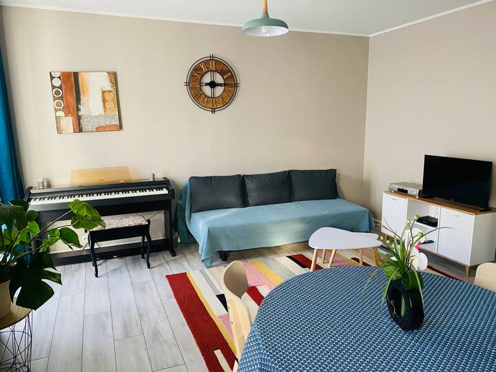 Appartement Proche Du Chu - Lit Queen Size - Aubière