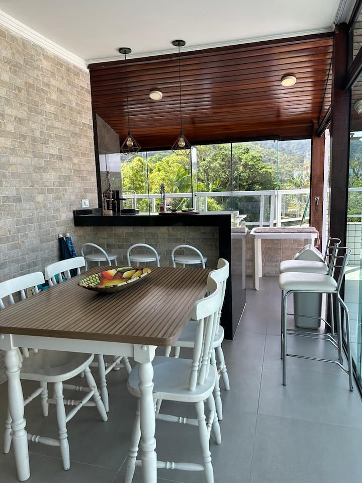 Apartamento Cobertura Toninhas - 200m Da Praia - Ubatuba