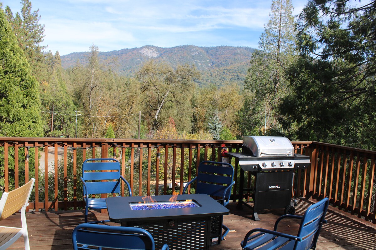 Yosemite Cabin, Mountain Views, Outdoor Cinema - Cabins for Rent
