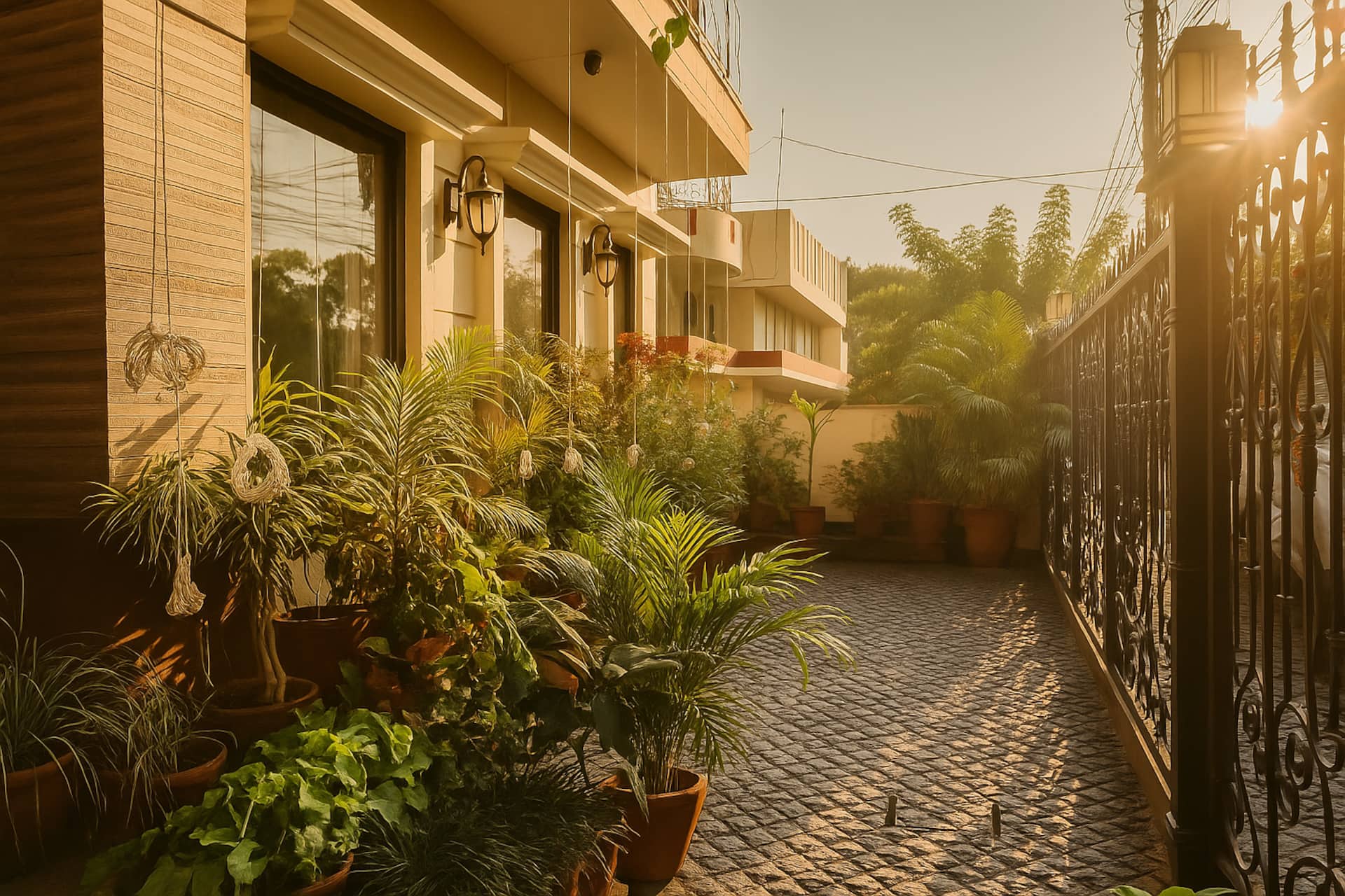 The WildFlower Luxury Stay Exterior in Dehradun