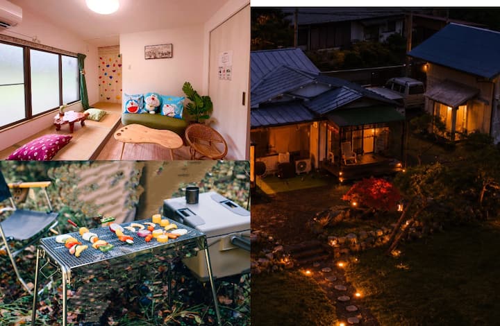 Nikko Nature Cottage｜bbq｜mountain View｜garden｜b - 日光市