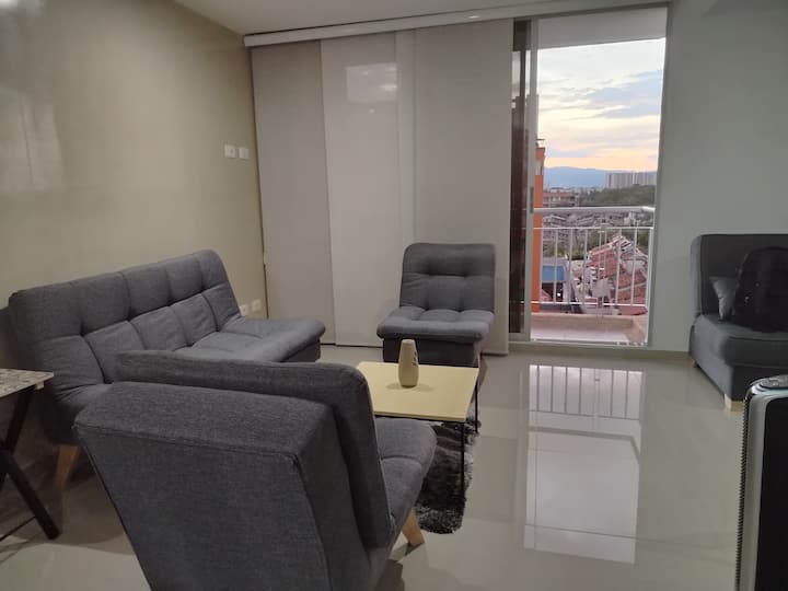 Excelente Apartamento Con Aire Acondicionado - Bucaramanga