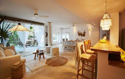Top performing Airbnb: Playacar steps away from beach, w/ Cenote and pool in Playa Del Carmen