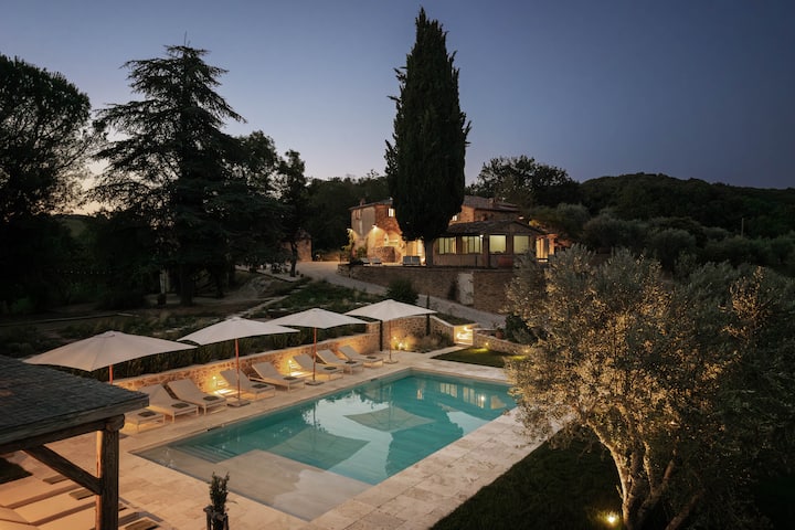 Villa Petroio by Maneri • Luxury in Val d’Orcia