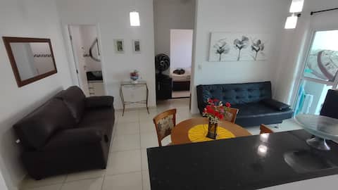 Anúncio popular: Cozy apartment 50 meters from the beach – Vila Caiçara em Praia Grande