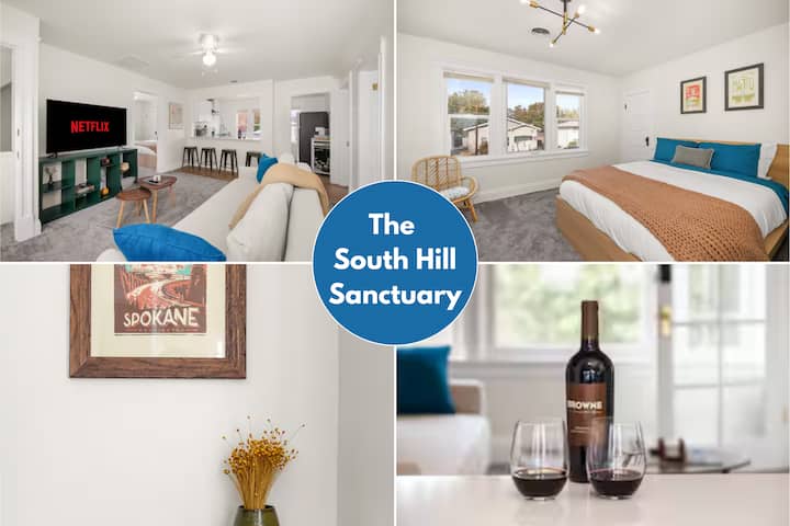 The South Hill Sanctuary-4 Min To Manito Park - Spokane