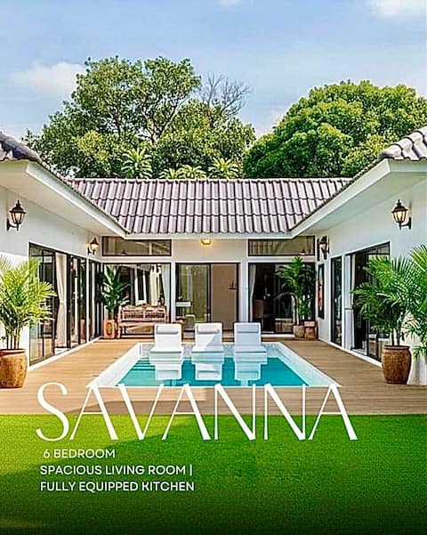 Savanna- Group Resort Villa 6 En-Suites BR