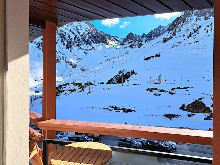 La Mongie - T2, 6 Pers. Plein Sud Face Aux Pistes - La Mongie