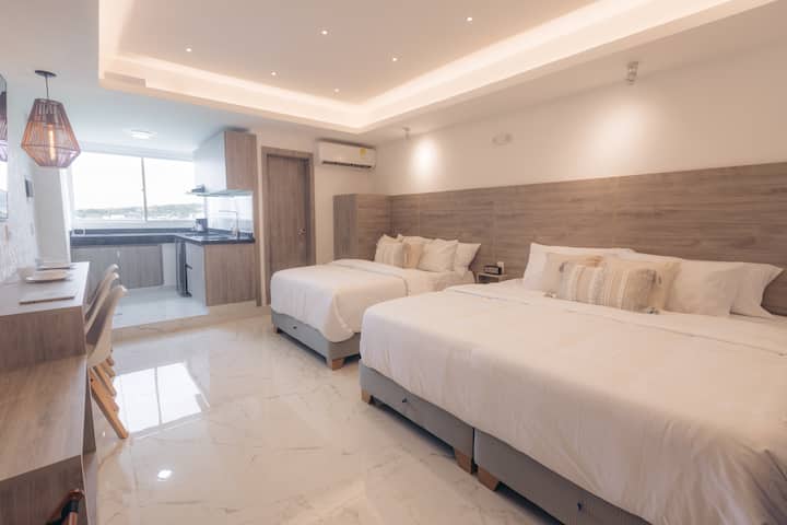 1.1 Luxury Modern Studio In The Heart Of Getsemani - Cartagena