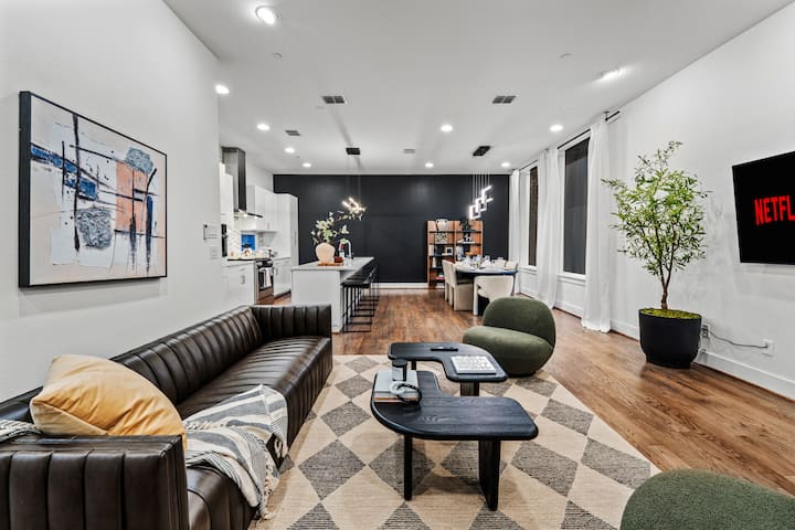3br Dallas Bishop Arts | Rooftop+skyline+fireplace - Dallas, TX