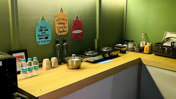 Home With Peacful Terrace | Homestay | Sector38 - Gurugram