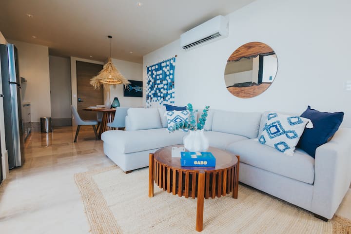 Stunning Beachfront Condo With Sea And Town Views - Puerto Morelos