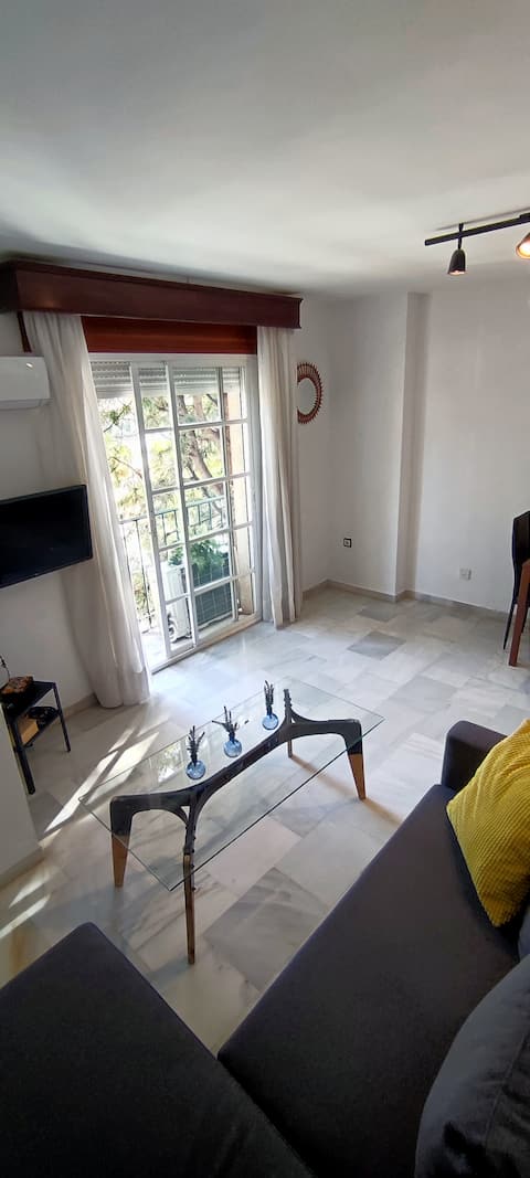 Popular Airbnb listing: 1-bedroom apartment in downtown Malaga in La Trinidad (Centro)