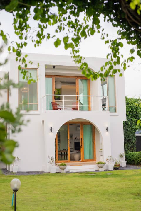 Mountain view duplex villa