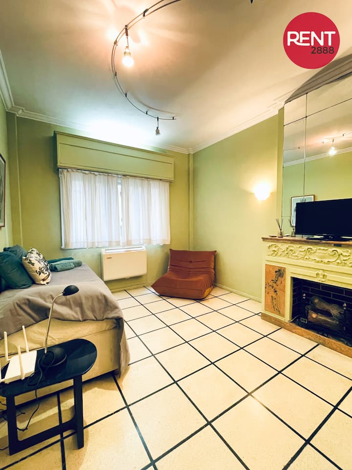 Recycled studio apartment in Belgrano