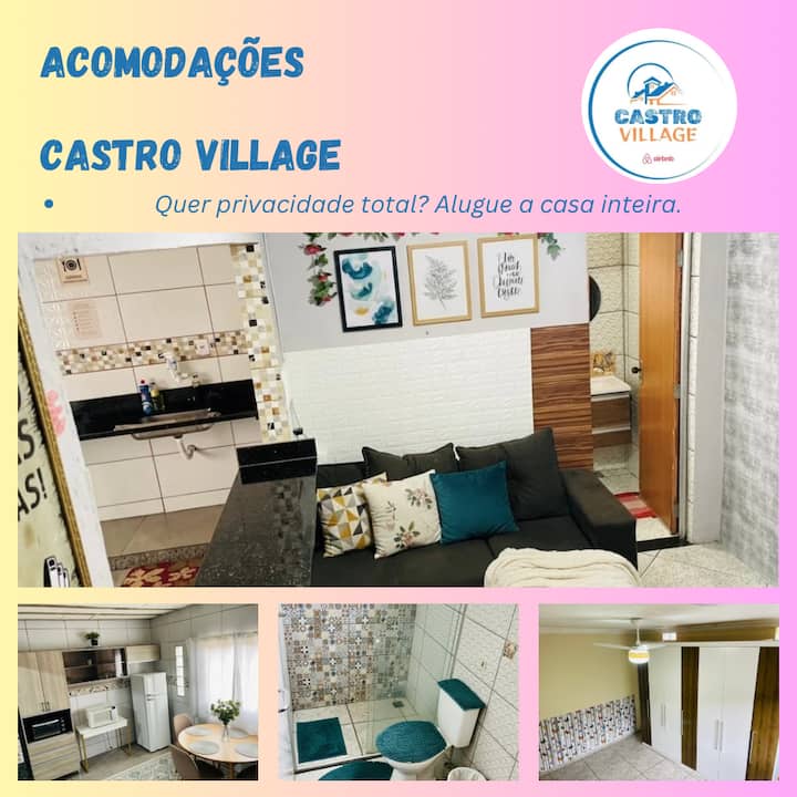 Castro Village | Pousada Híbrida – Quarto Ou Casa - Itabira