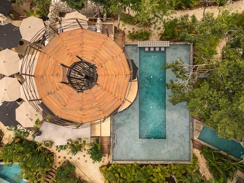 Propiedad de Airbnb exitosa: Private Rooftop + Plunge Pool | 2BR Tulum Escape en Tulum