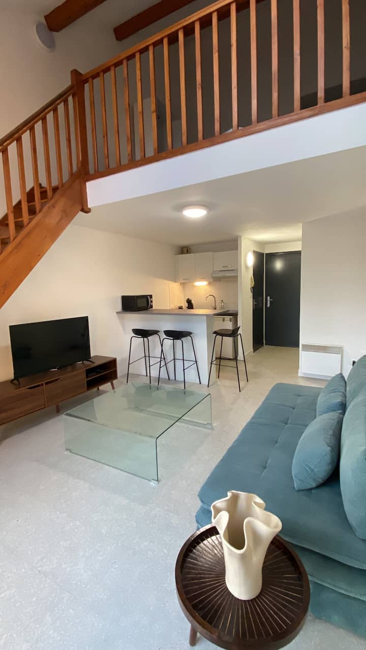 Le Loft Ruthénois - Parking, Lit Xl & Wifi - Onet-le-Château